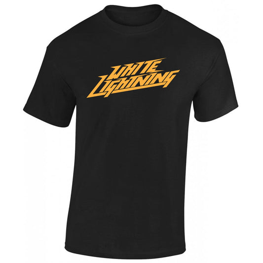 White Lightning Black T-Shirt